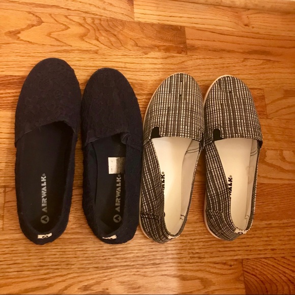 airwalk dream slip on shoes womens